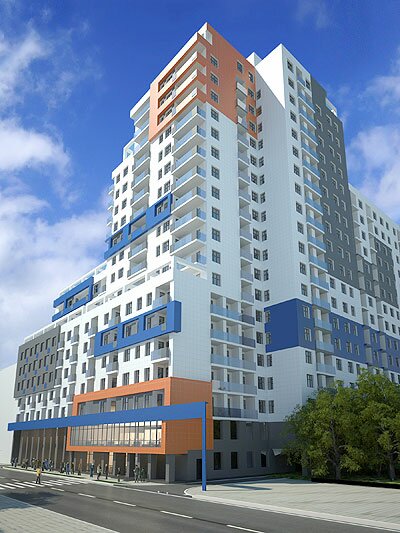 Жилой инновационный комплекс «iQ-House» по ул. Клары Цеткин Жилой инновационный комплекс «iQ-House» по ул. Клары Цеткин